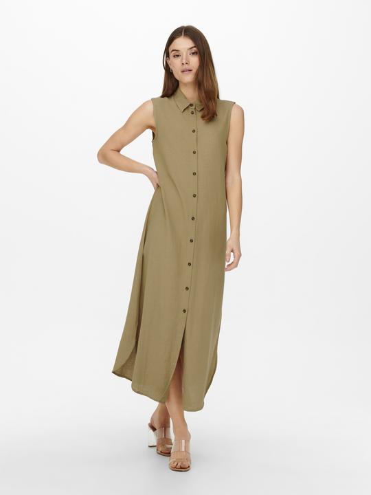 Actual product image Only Long linen blouse dress (XS)