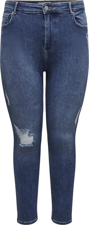 Only Curvy CARMILA HW ANK DST Skinny Fit Jeans