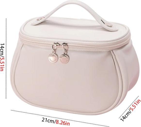 Only-Bags.Store Reiseschminktasche aus Leder grosse Schminktasche zum Ausgehen