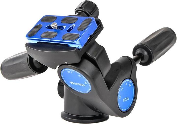 Immagine prodotto Benro Testa del treppiede a 3 vie HD3A (Panhead a 3 vie)