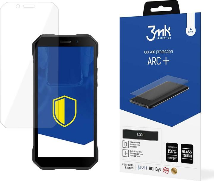 Produktbild 3MK Arc+ selbstregenerierende Displayschutzfolie (1 Stück, Doogee S61)