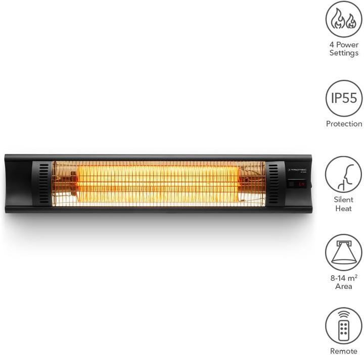 Produktbild Trotec Halogen-Infrarotheizung IR 2005 (2000 W)