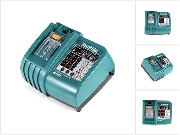 Produktbild Makita DC 18 RA Ladegerät 7,2 - 18 V für Ni-MH und Li-Ion (7.2 V)
