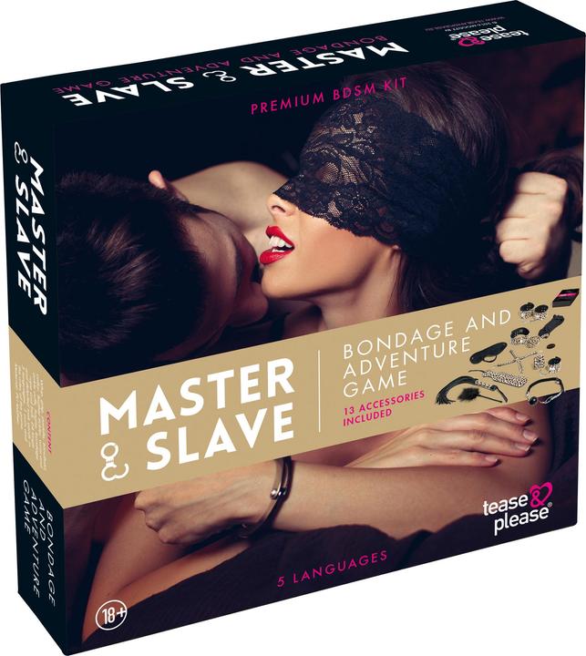 Image du produit tease & please Maître et esclave (Divers, Anglais, Allemand, Espagnol, Norvégien, Français, Polonais, Russe, Italien, Suédois)