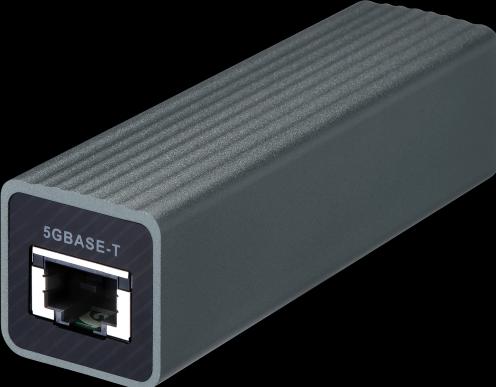Actual product image QNAP USB 3.2 Gen 1 to 5GbE adapter (USB-C)