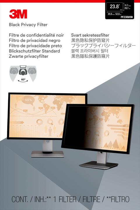 Immagine prodotto 3M Filtro privacy per monitor 23.8" widescreen (23.80", 16 : 9)