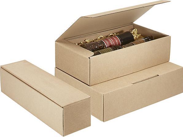 Actual product image kaiserkraft Gift box for bottles (1 x)