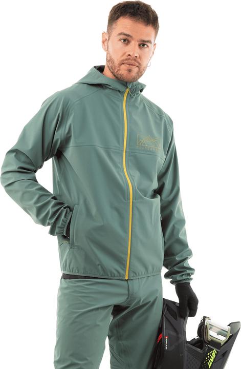 Actual product image Platzangst DFL Evo rain jacket - green (M)