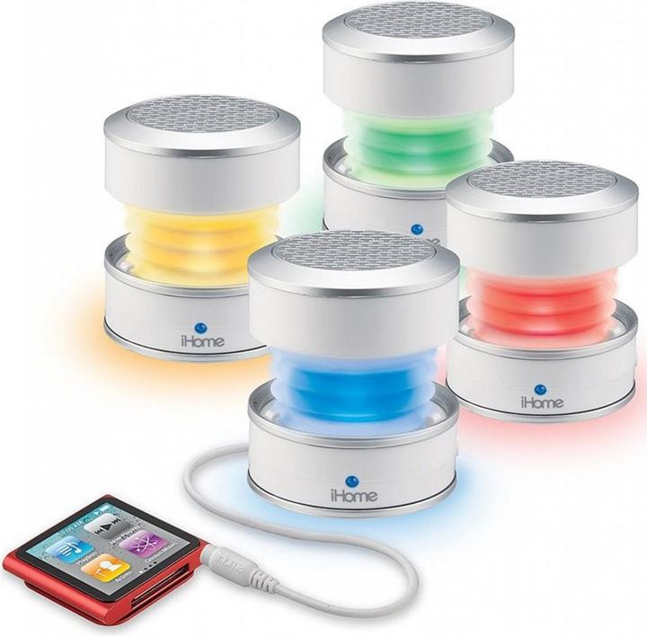 Actual product image iHome iHM61 GlowTunes Speaker (2 h, Rechargeable battery operated)