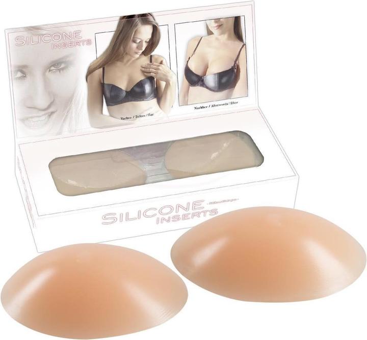 Produktbild Cottelli Collection Silikon-Einlagen hautfarben