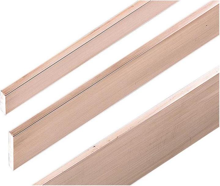 Produktbild Caddy ERIFLEX PCB-2M-30X10 massive Kupferschiene, 30 mm x 10 mm x 2 PCB2M30X10