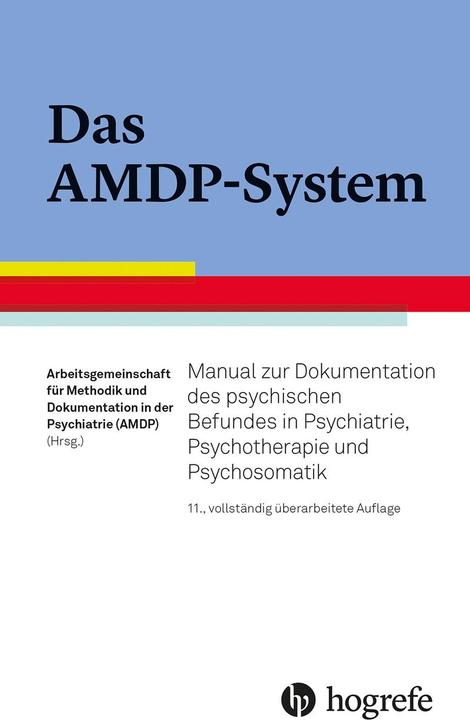 Etichetta energetica Das AMDP-System (Tedesco, Associazione per la Metodologia e la Documentazione in Psichiatria (AMDP), 2022)