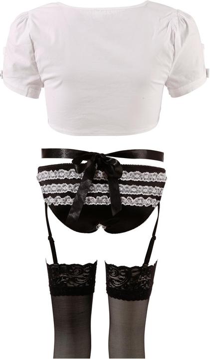 Actual product image Cottelli Collection Maid Costume Set (L)