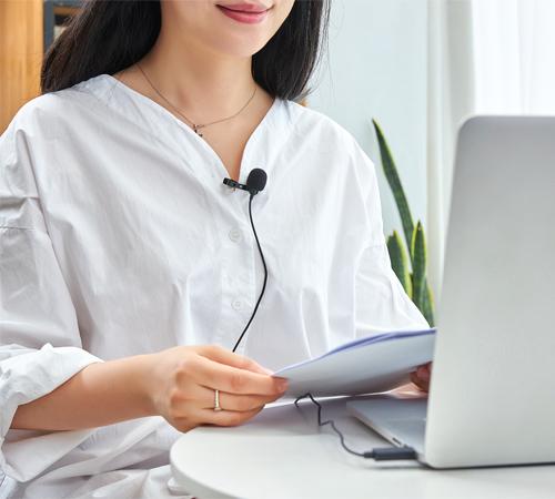 Actual product image Boya BY-LM40 Microphone Lavalier / Clip-on Microphone