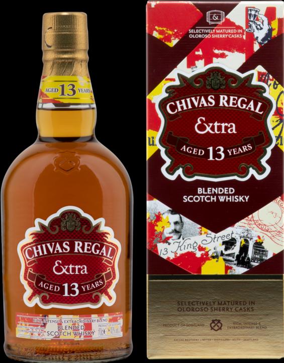 Image du produit Chivas Regal Extra 13 Y.O. Sherry Cask (Whisky mélangé, Scotch Whisky, 1 x 70 cl)