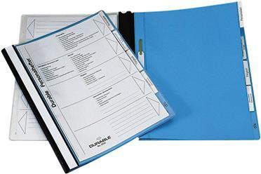 Image du produit Durable 5 Chemises pour personnel plastique bleu 4 x commercial (A4, 1 x)