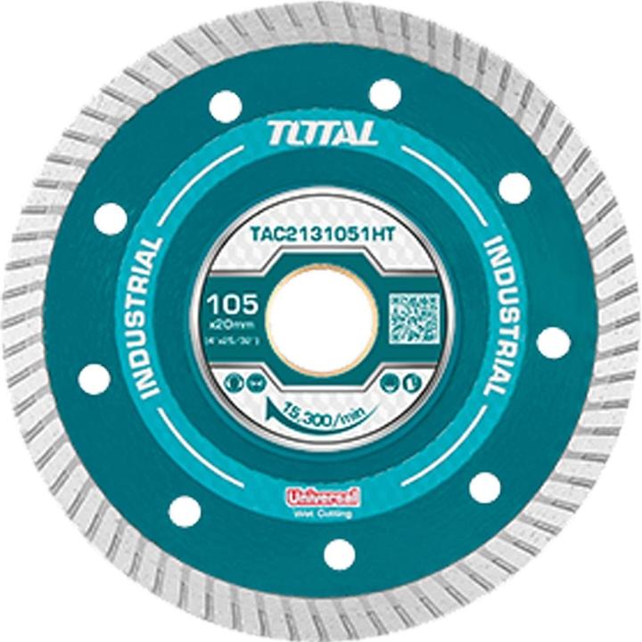 Actual product image Total Diamond cutting disc, ultra-thin, 125mm, universal, industrial, 125x22.2mm