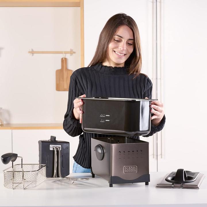 Produktbild Black & Decker Ölfritteuse Black+Decker BXAFO1200E (2100W)