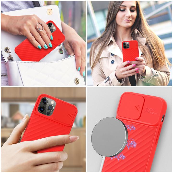 Actual product image Cadorabo TPU cover with camera protection (Apple iPhone 13 Pro Max)