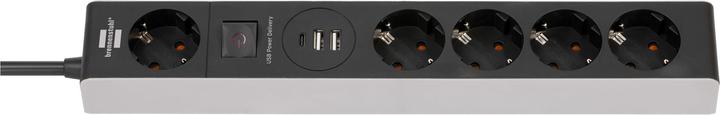 Produktbild Brennenstuhl Steckdosenleiste 5f m. PD, SDL PD 05, 2xUSB,1xUSB C (5 x, CEE 7/3, CEE 7/4, USB, CEE 7/16, 1.50 m)