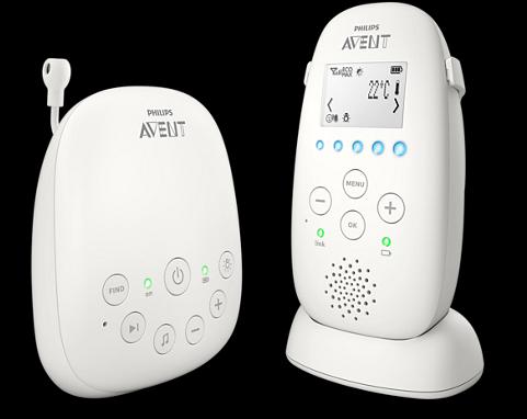 Philips Avent Dect SCD723/26 (Audio del baby monitor, 330 m)