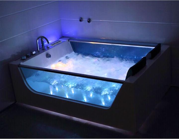 Immagine prodotto Home Deluxe Vasca idromassaggio con terapia luminosa a LED NAUTICA XL - 182x120cm (120 cm, 180 cm)