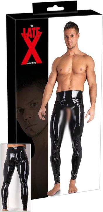 Actual product image LateX Toys Leggings with opening (L)