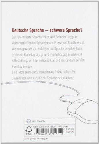Produktbild Deutsch für Profis (Deutsch, Wolf Schneider, 1999)