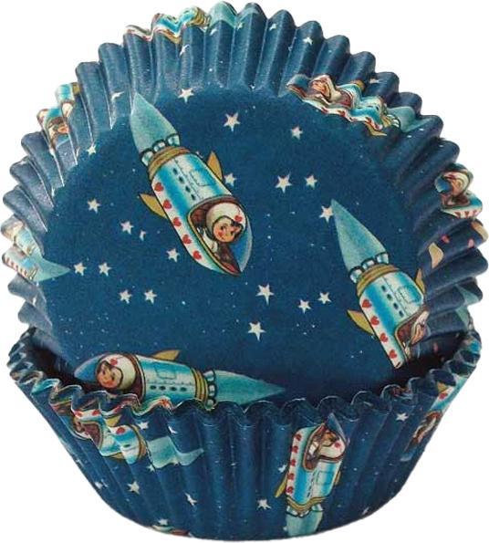 Actual product image Protect Expert Rockets Paper Muffin and Cupcake Cases (Pack of 60)
