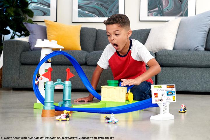 Produktbild Hot Wheels Mario Kart Circuit Slam-Rennstrecke