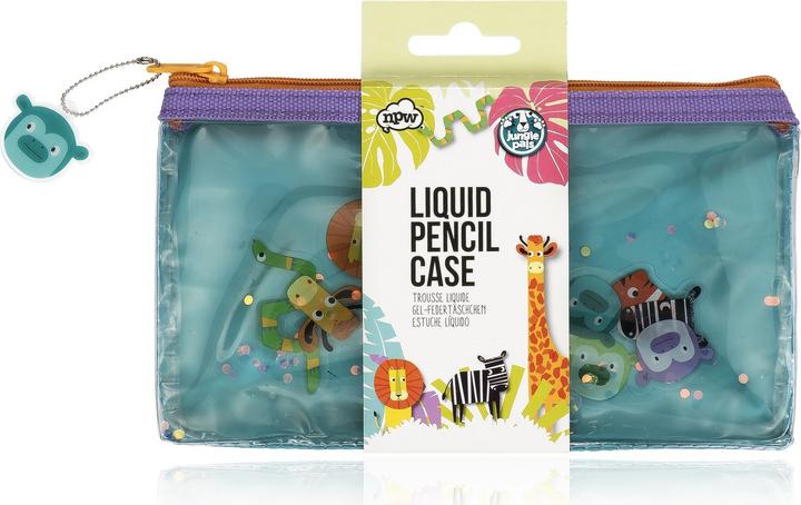 Actual product image NPW Animal Liquid Pencil Case