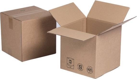 Image du produit Nordiskt Papper AB Caisse standard, 1 pli, 250x250x250 mm - (25 pcs.)