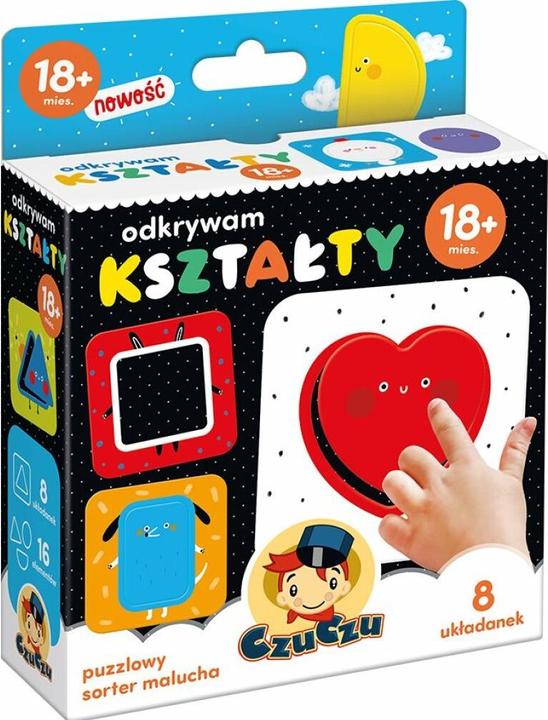 Actual product image Czuczu 5902983490661 puzzle Dissection puzzle 2 pc(s) Shapes (2 pieces)