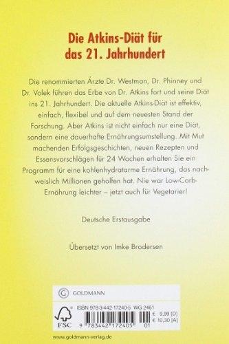 Produktbild Die aktuelle Atkins-Diät (Deutsch, Jeff S. Volek, 2011)