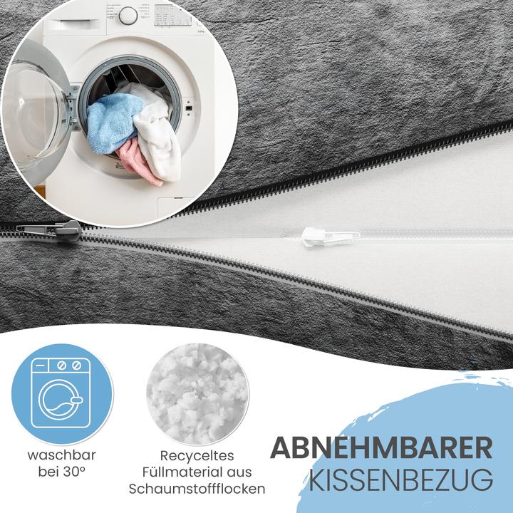 Produktbild Aktivshop Rückenkissen (50 x 90 x 67 cm, 40 x 76 x 46 cm)