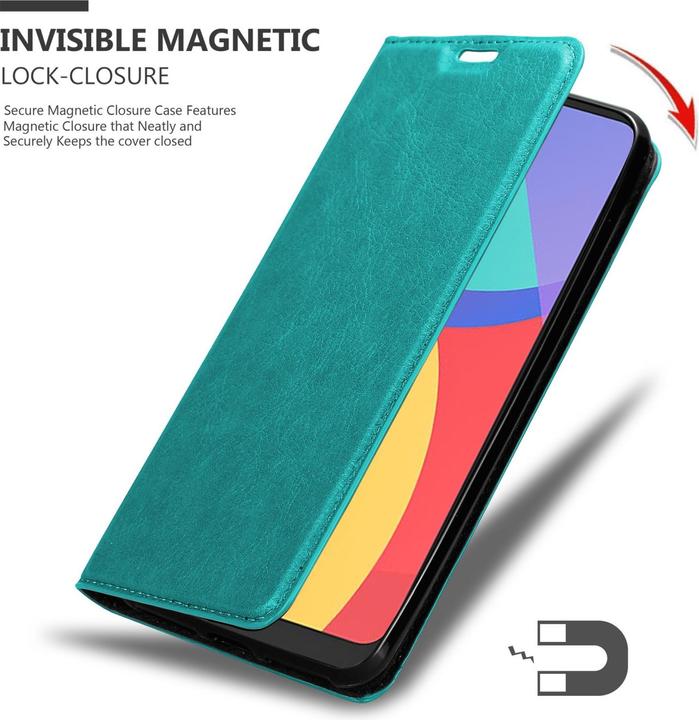 Immagine prodotto Cadorabo Libro Invis. Coperchio magnetico (Alcatel 1S (2021))