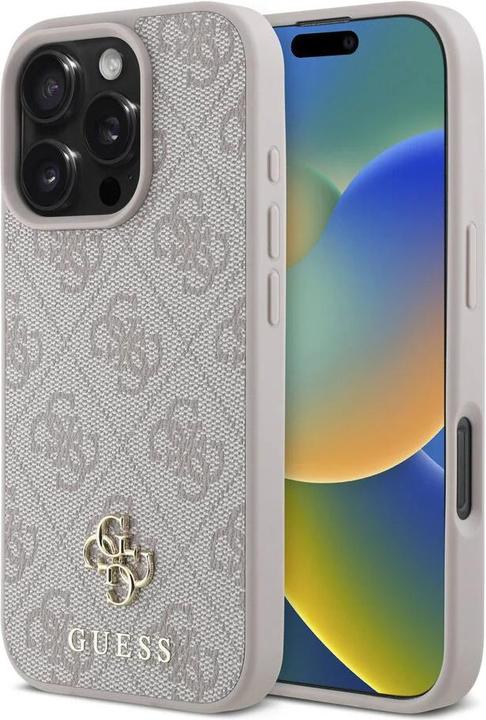 Image du produit Guess Etui 4G Petit Classique MagSafe pour iPhone 16 Pro Max - rÃ (Apple iPhone 16 Pro Max)