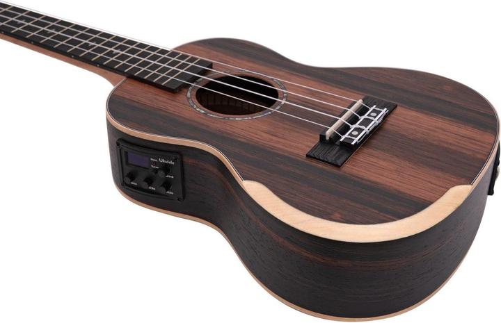Produktbild Dimavery UK-800 Concert Ukulele, Ebony (Konzert, Erwachsene)