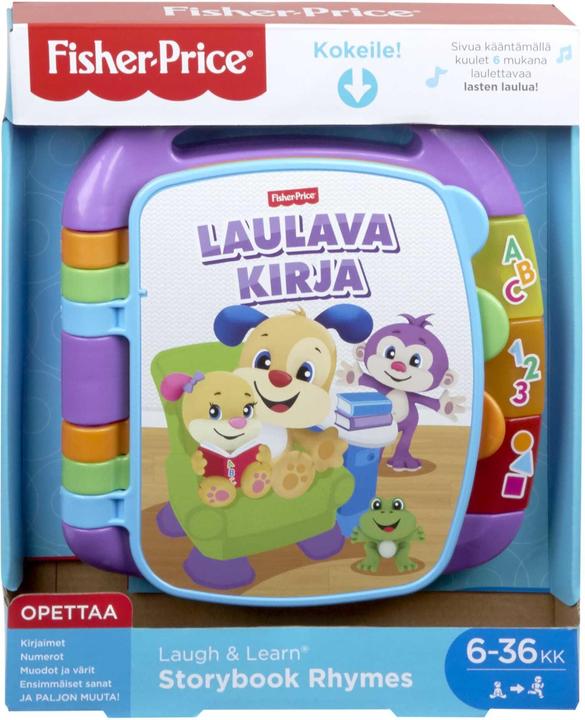 Image du produit Fisher-Price Laugh & Learn Storybook Rhymes (Finlandais)