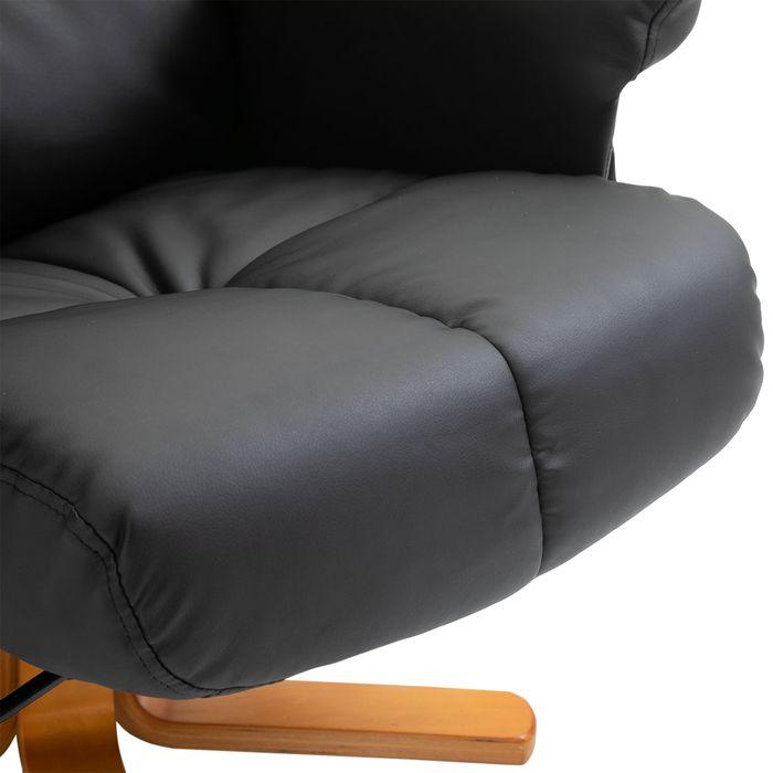 Immagine prodotto Swisshandel24 Poltrona relax Poltrona massaggiante con poggiapiedi Poltrona TV Inclinazione a 145° Poltrona
