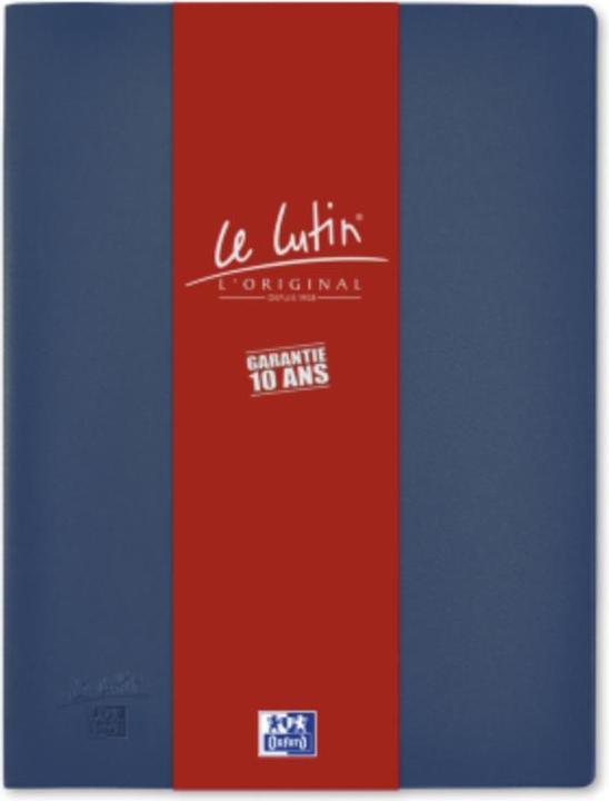 Actual product image Elba Viewing book "Le Lutin", DIN A4, with 10 pockets, blue front and back one pocket on the inside (A4, 10 x)