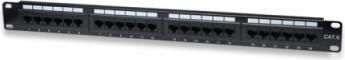 Wp PANEL DE CONEXIONES CAT 6 UTP 24 PUERTOS RJ45, 1U