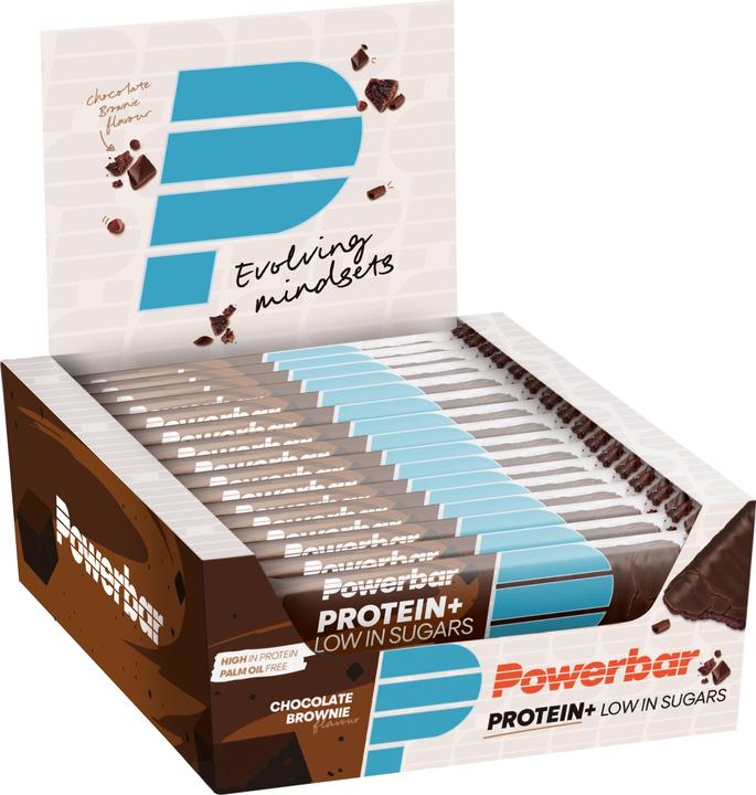 Powerbar Protein Plus Low Sugar (Chocolate, Brownie, 16 pcs., 560 g)