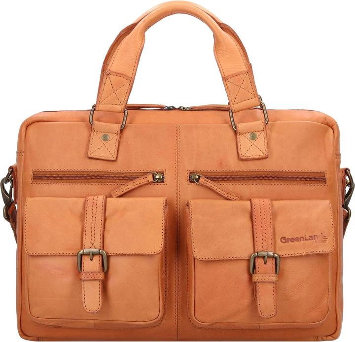 Greenland Nature Nature Aktentasche Leder 42 cm