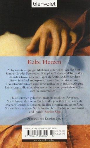 Produktbild Kalte Herzen (Deutsch, Tess Gerritsen, 2003)