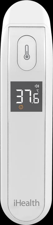 iHealth Thermomètre infrarouge sans contact (Front, Sans contact)