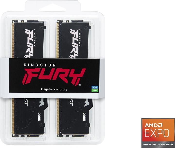 Produktbild Kingston Fury Beast RGB (2 x 16GB, 5600 MHz, DDR5-RAM, DIMM)