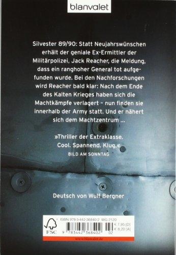Produktbild Die Abschussliste (Deutsch, Lee Child, 2008)