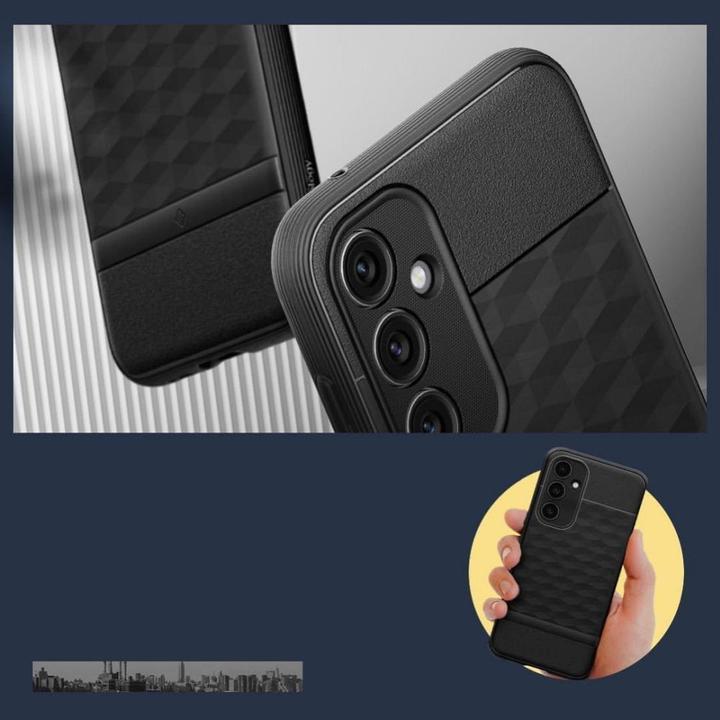 Actual product image Caseology Parallax case for Samsung Galaxy S23 FE - matte black (Samsung Galaxy S23 FE)