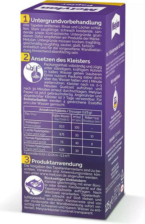 Actual product image Metylan Wallpaper paste (125 g, 1000 ml)
